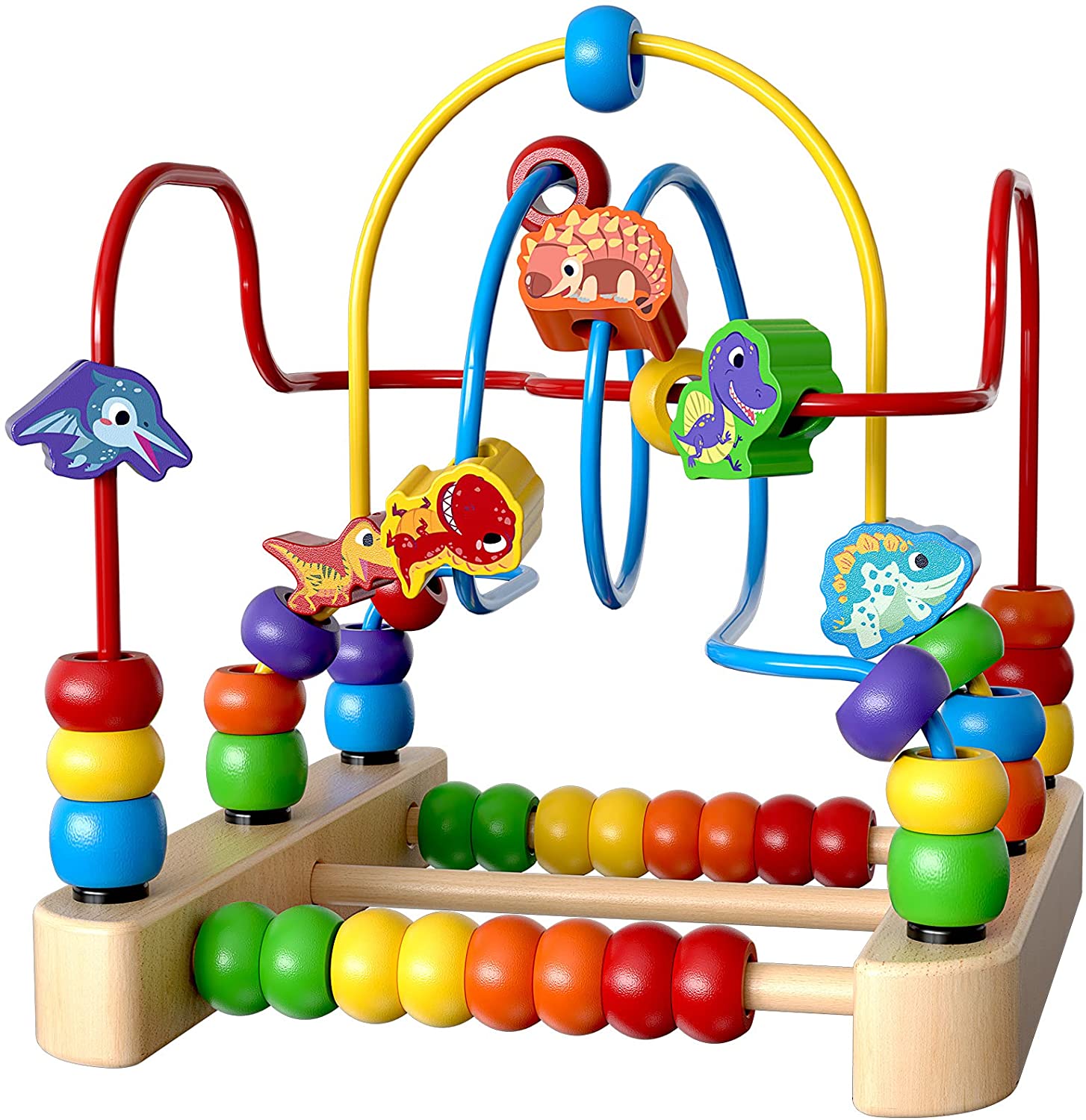 dinosaur roller coaster toy