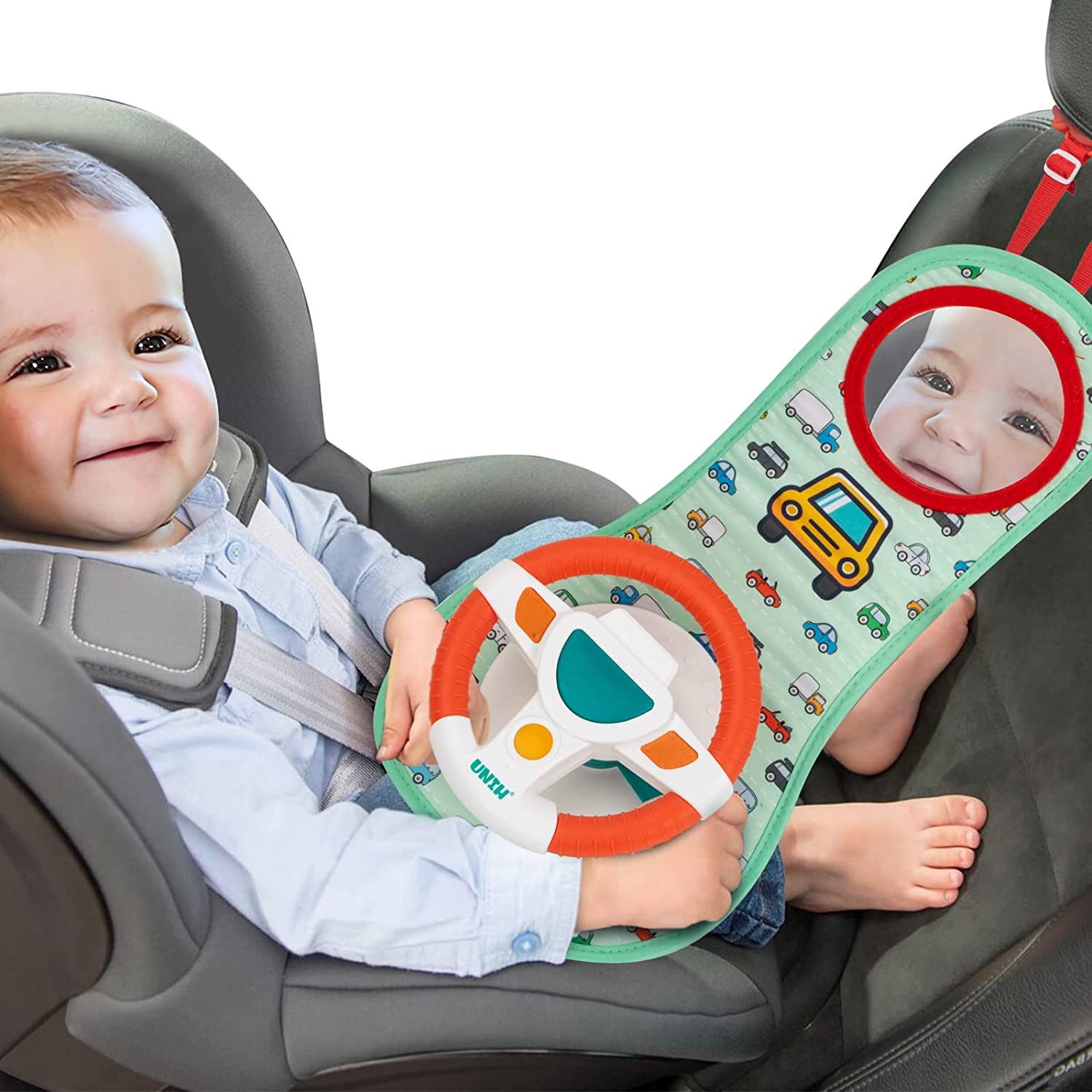 car seat toys with lights