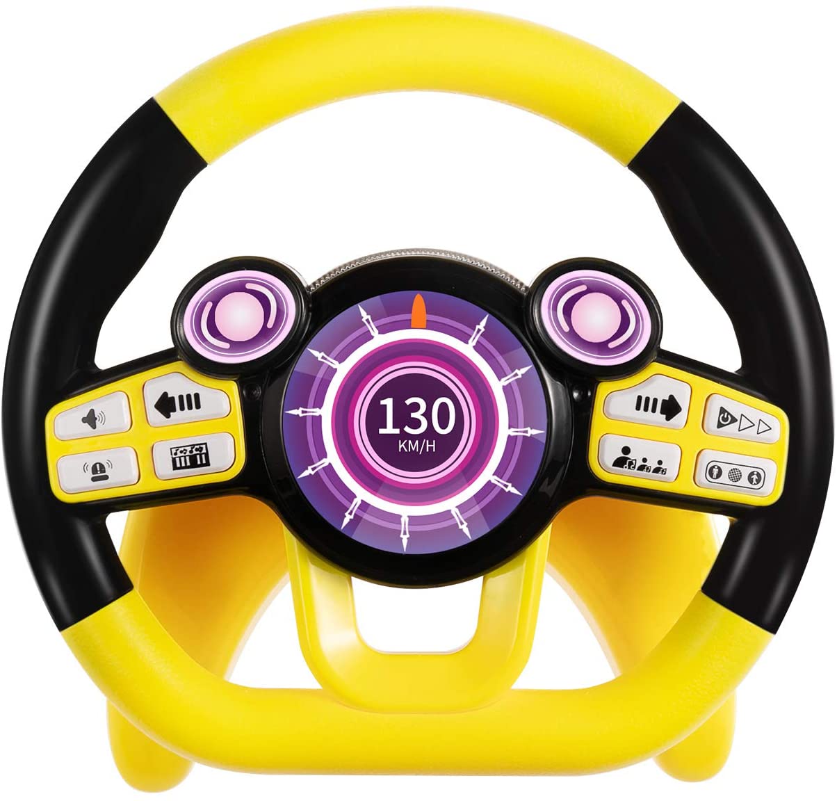 steering wheel for car seat toy