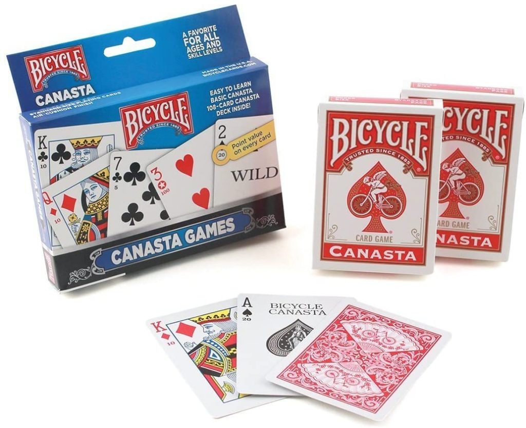 Bicycle Canasta Games Playing Cards Assorted 3-Pack – Homefurniturelife ...