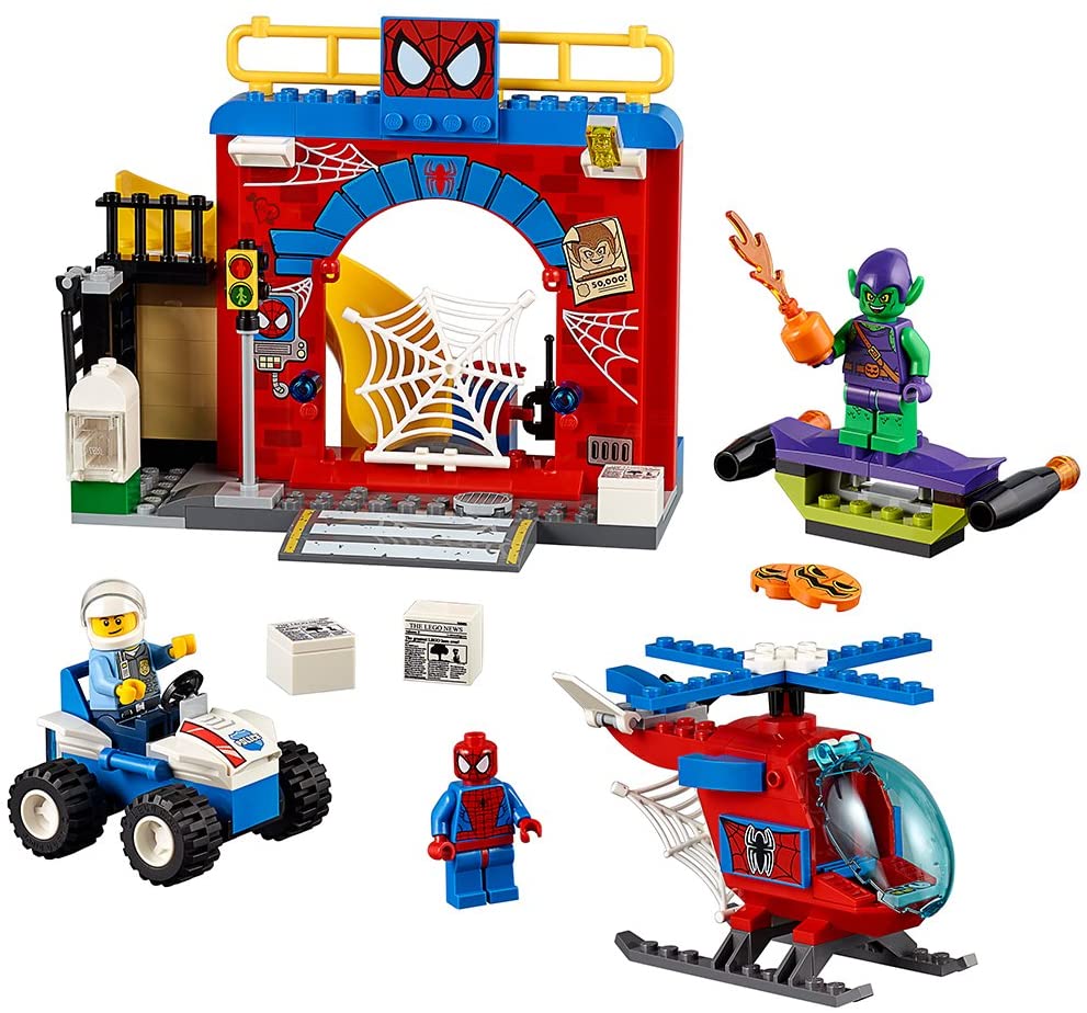 lego spiderman junior