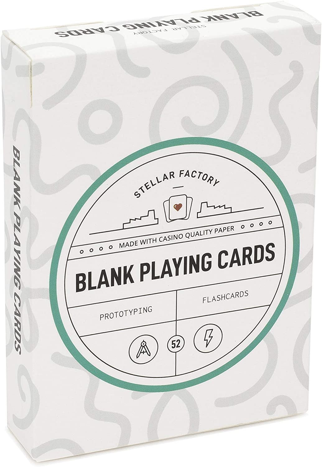 Stellar Factory Premium Blank Playing Cards – Game Design, Prototyping, and  Flashcards – Homefurniturelife Online Store