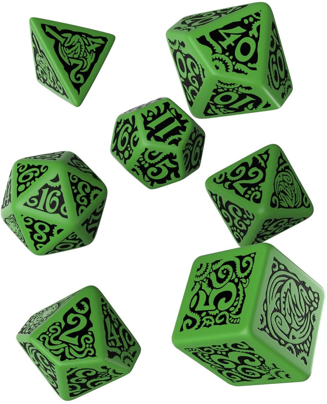 Call of Cthulu Outer Gods: Cthulhu Dice Set – Homefurniturelife Online ...