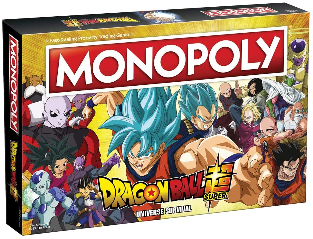 Monopoly Dragon Ball Super | Recruit Legendary Warriors Goku, Vegeta and  Gohan | Official Dragon Ball Z Anime Series Merchandise | Themed Monopoly  Game – Homefurniturelife Online Store