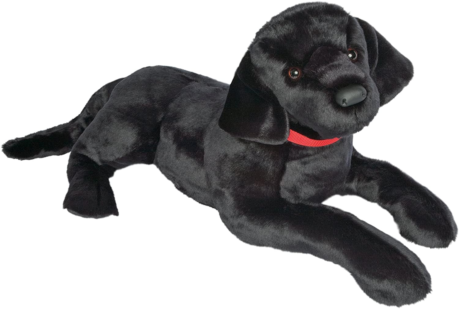 stuffed black lab