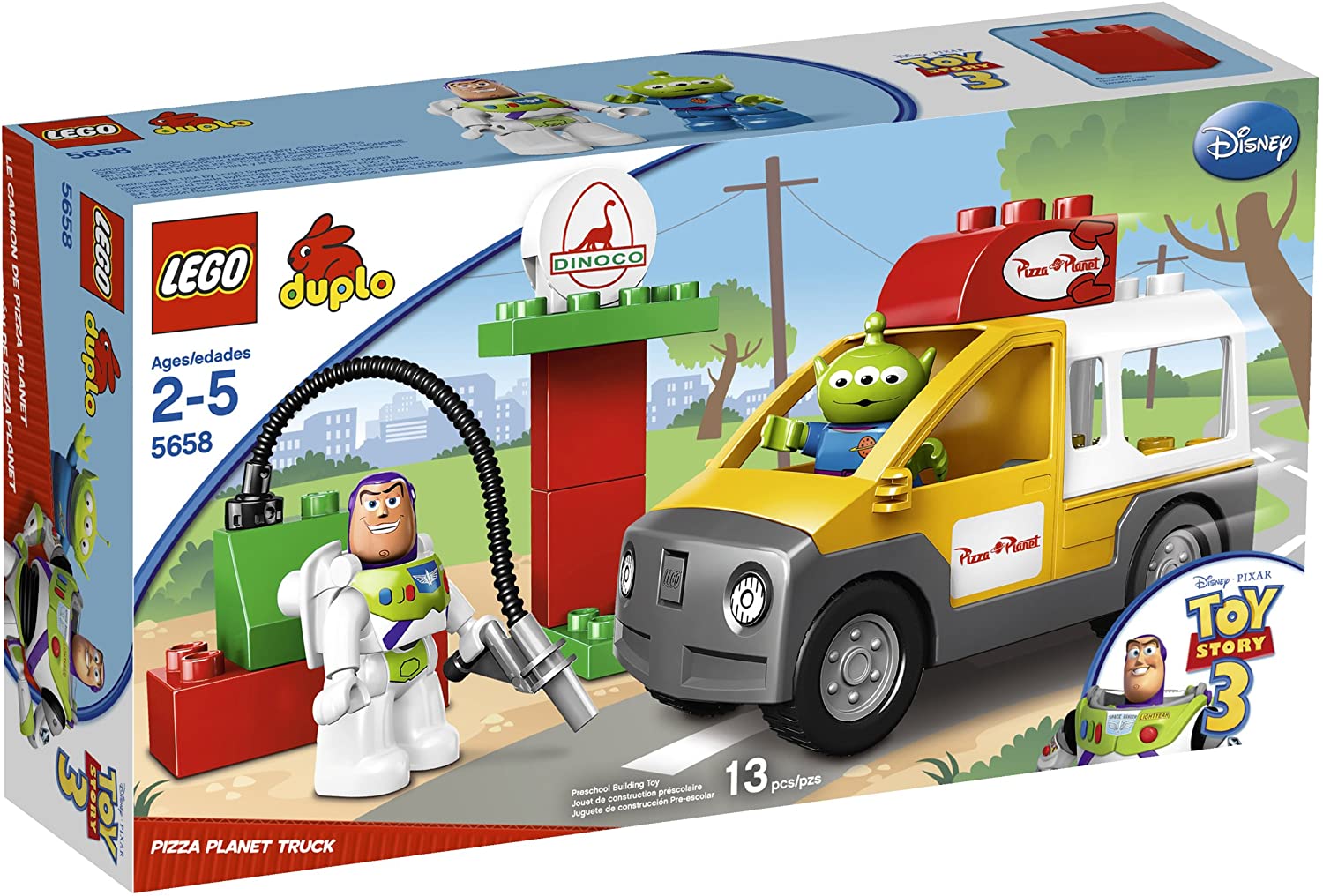 lego pizza planet truck