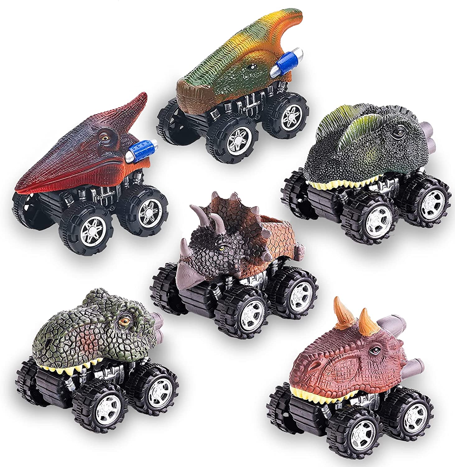 dino car set