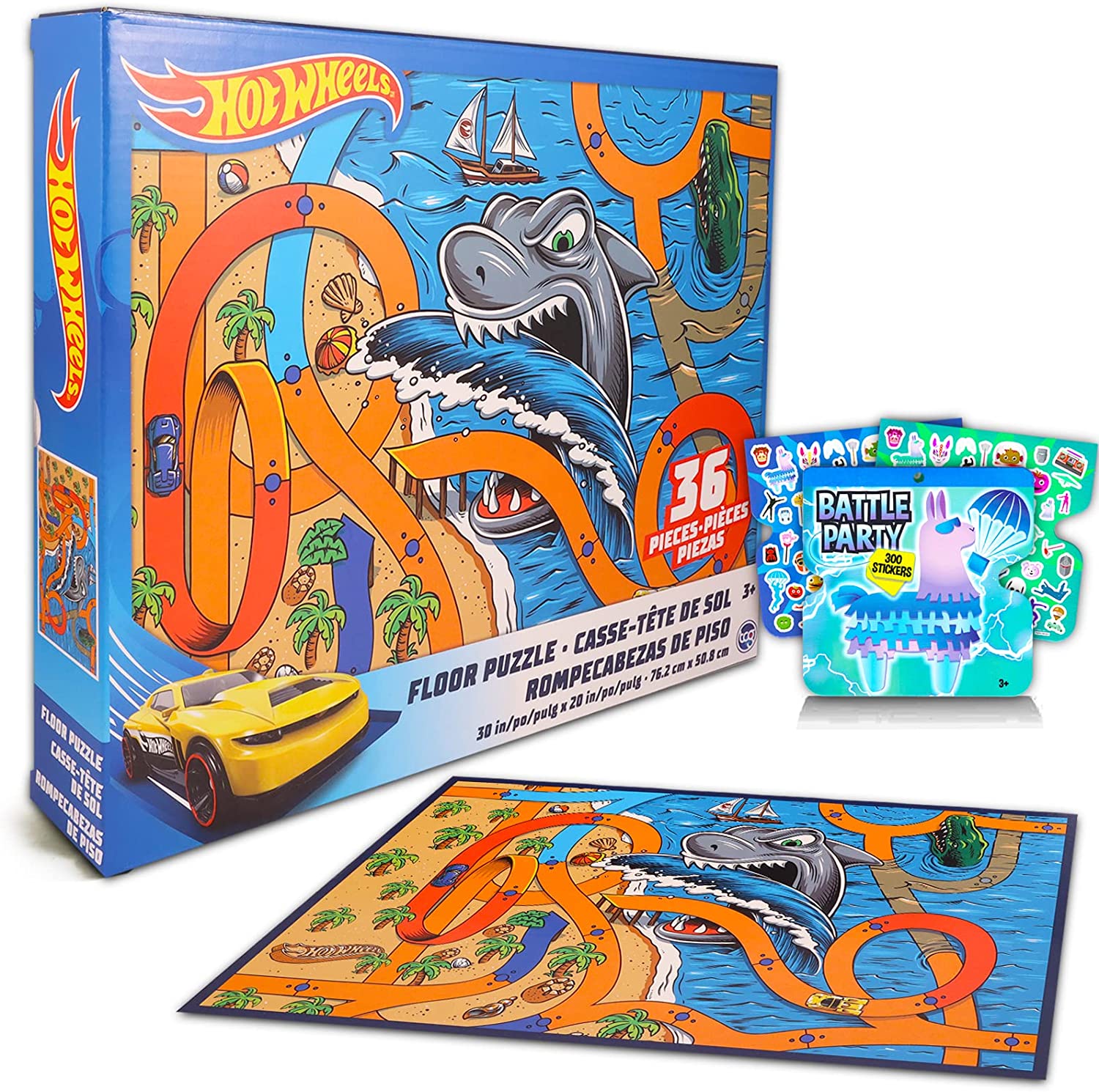 hot wheels puzzle