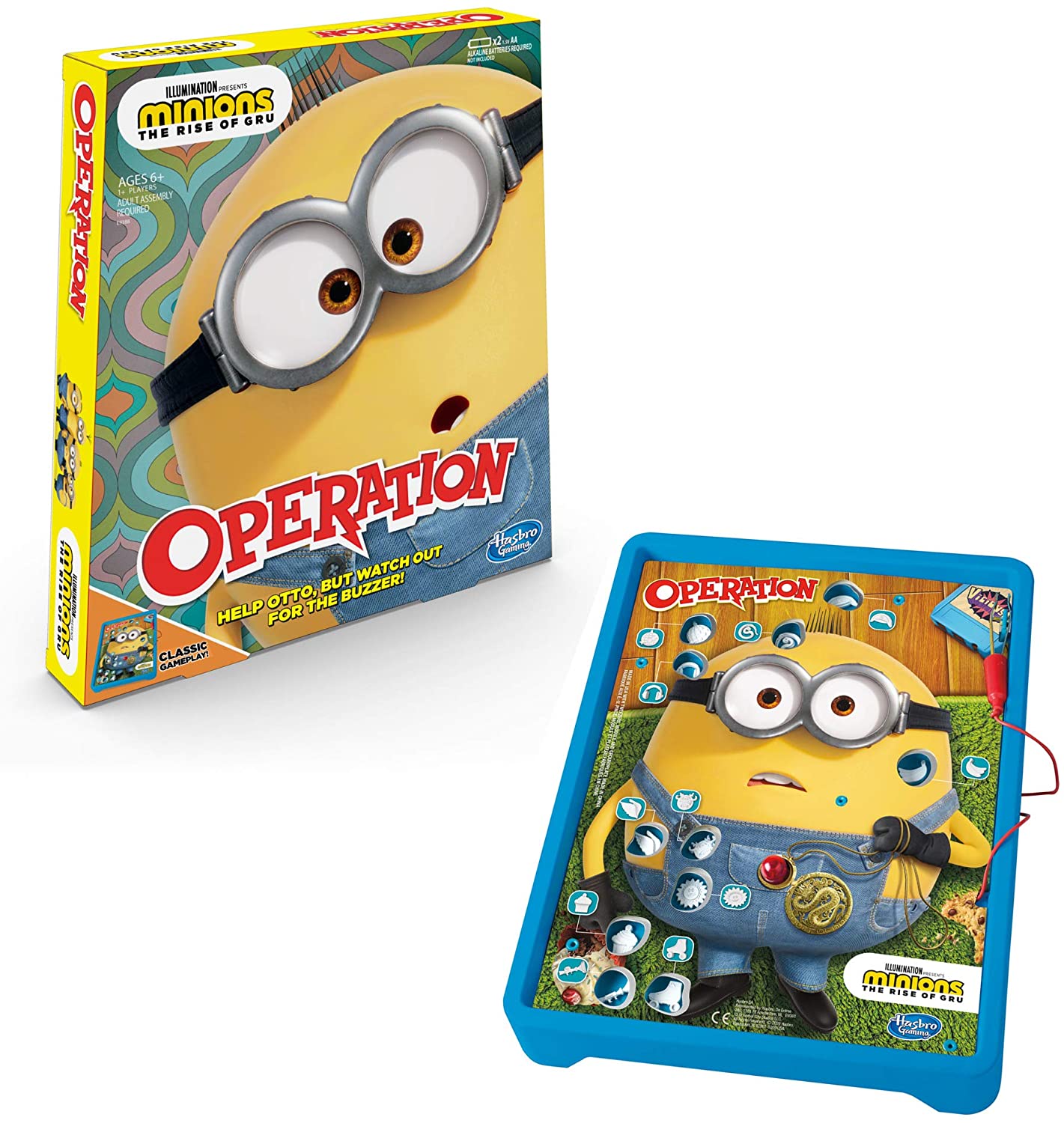 Hasbro Gaming Operation Game: Minions: The Rise of Gru Edition Board Game  for Kids Ages 6 and Up; Classic Operation Gameplay; for 1 or More Players –  Homefurniturelife Online Store