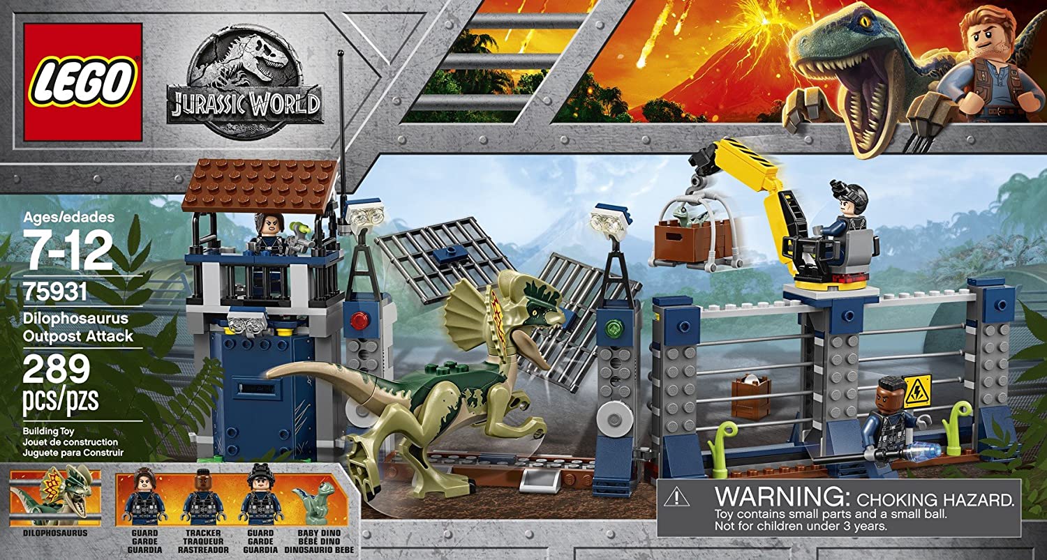 dilophosaurus outpost attack lego set