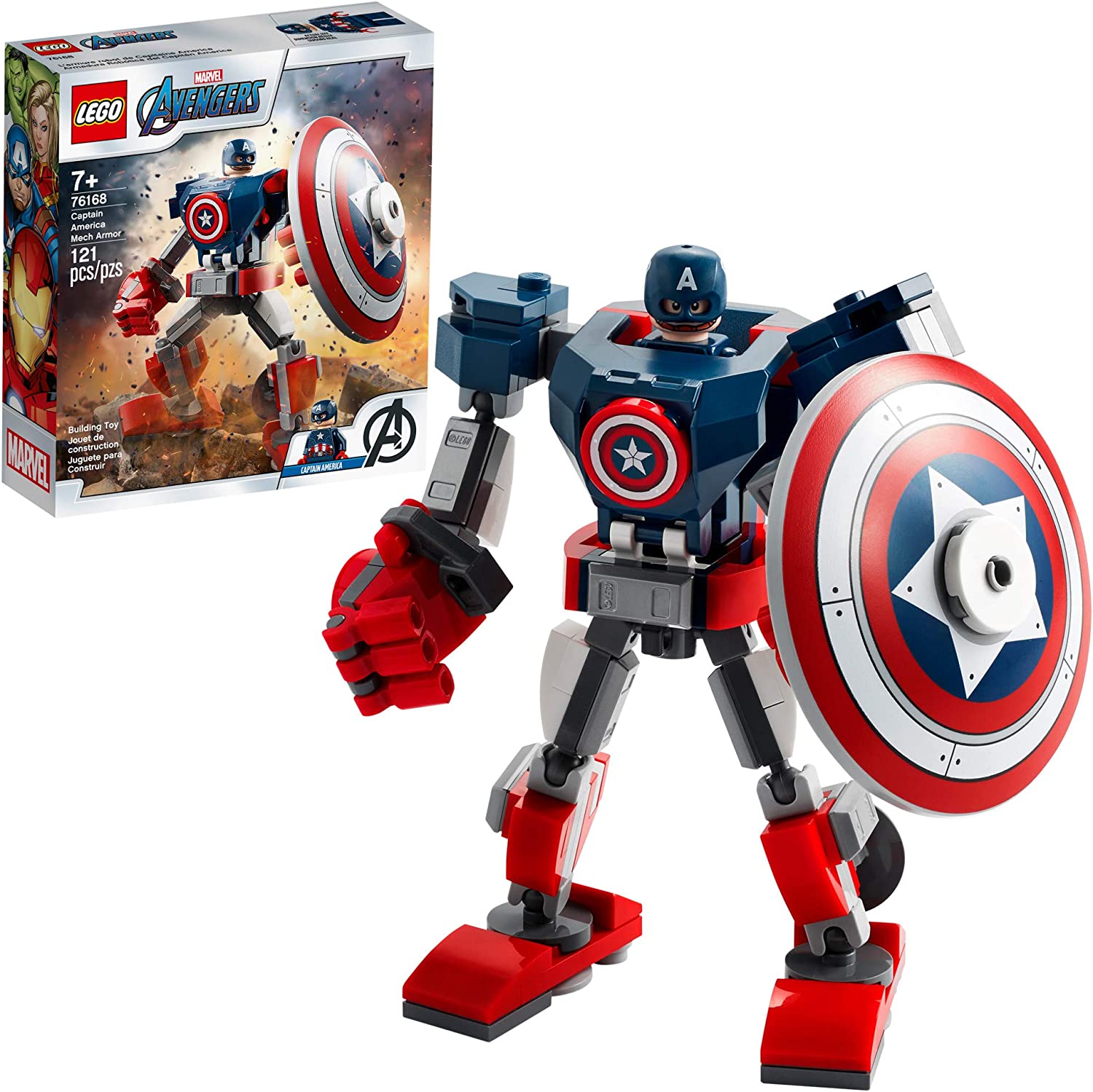 captain america lego toys