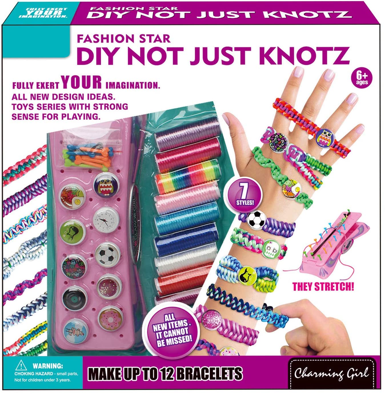 Bracelet Making Set For Kids Diy Friendship Bracelets Maker Kit