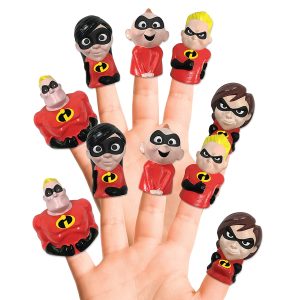 incredibles bath toys