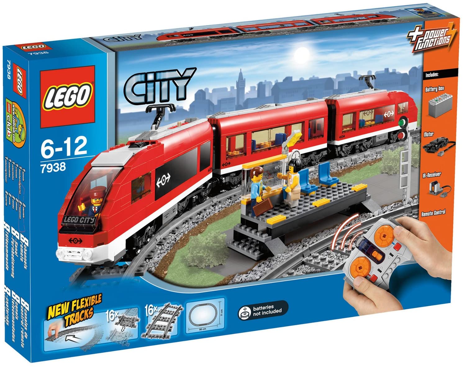 lego city with train