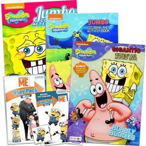  SpongeBob SquarePants Coloring and Activity Book Set