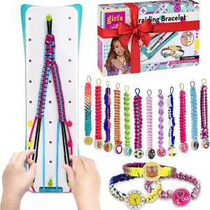 Best Friendship Bracelet Making Kit , Craft Toys and Gifts for 5 6 7 8 9 10  11 12 13 Years Old Girls,Bracelet String and Rewarding Activity for Teens,Best  Girls Gifts for Birthday, Christmas 