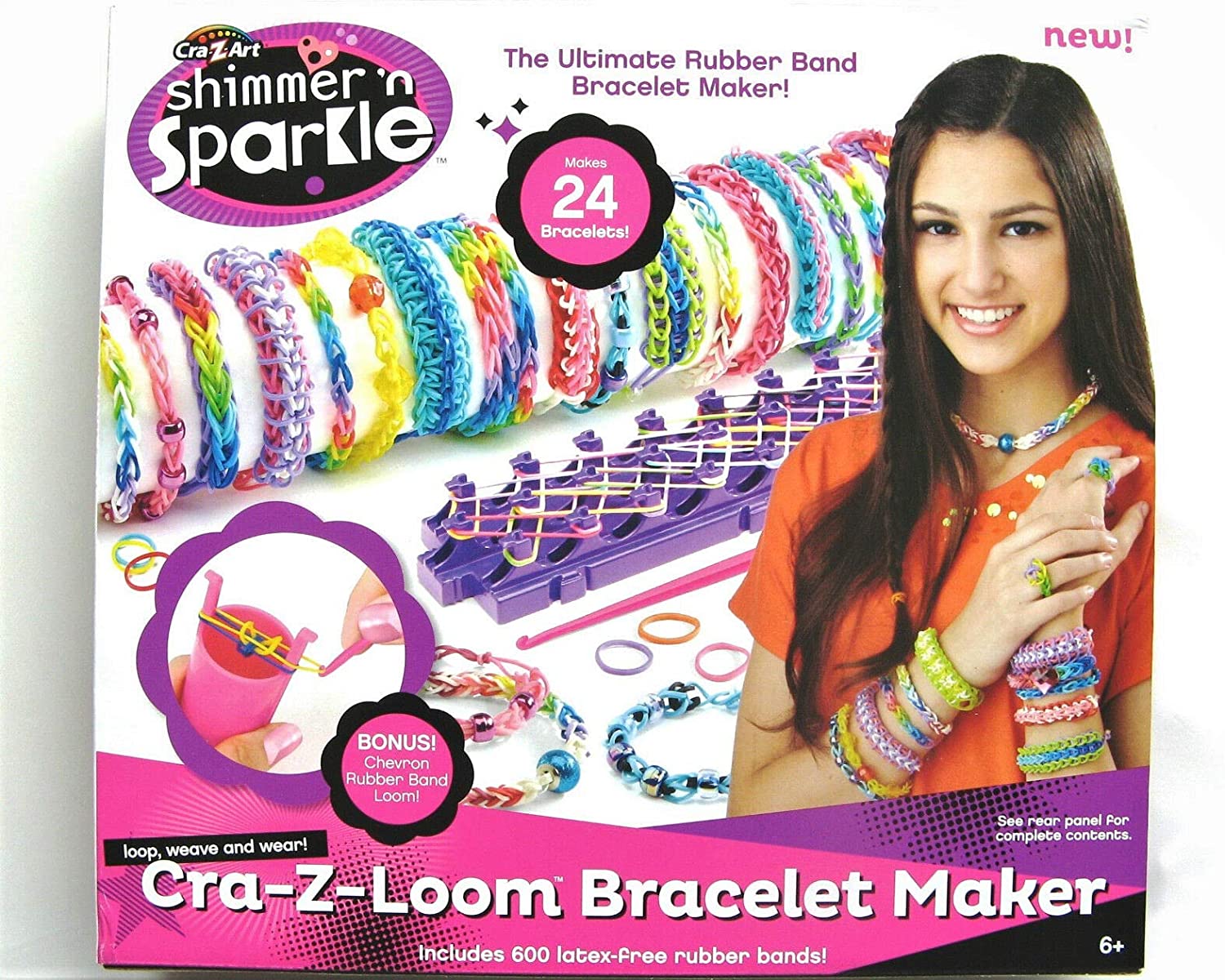 Cra-Z-Art Be Inspired Ultimate Rubber Band Loom, Unisex Ages And Up ...