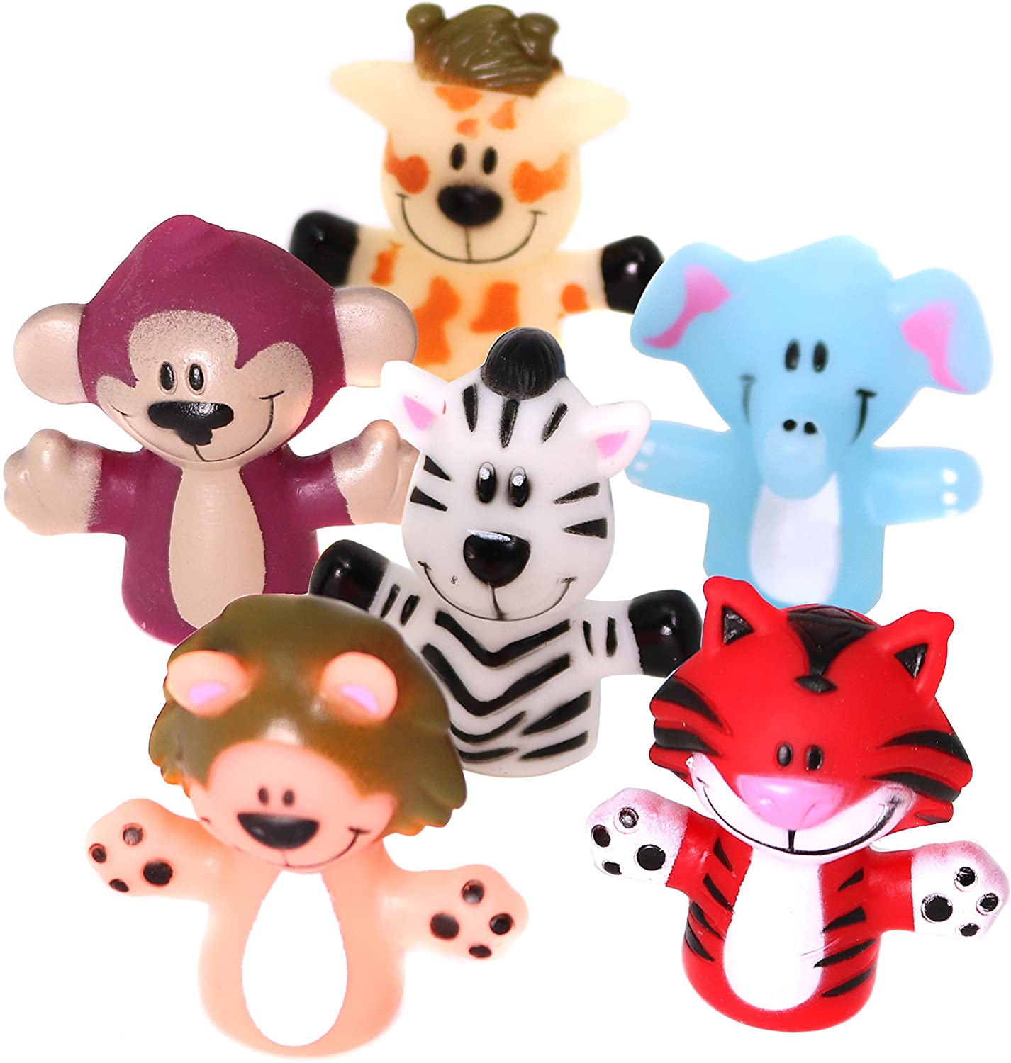 zoo animal finger puppets