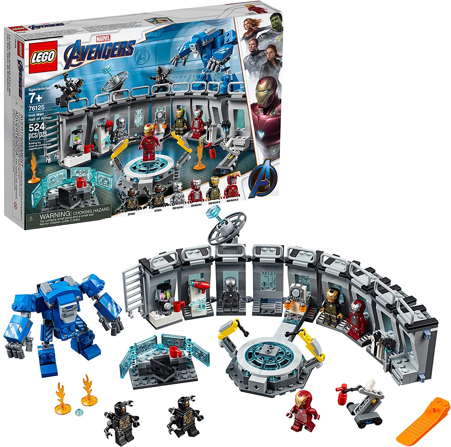 lego iron man war machine buster