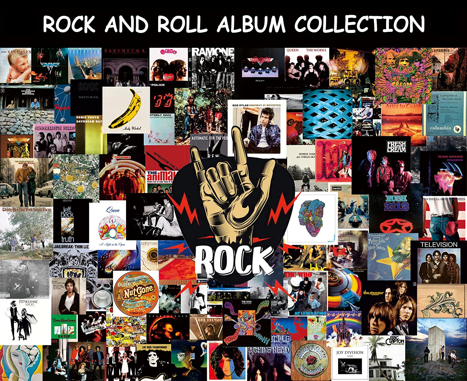 Rock and Roll Jigsaw Puzzles, Rock Puzzles for Adults 1000 Piece, Rock ...