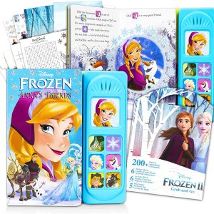 frozen book playset