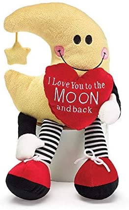 love you to the moon and back stuffed animal