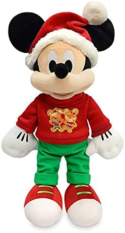 mickey christmas plush 2020