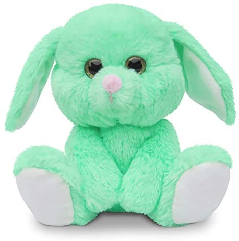 green bunny toy