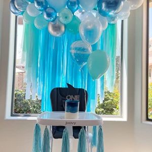 50pcs Teal Streamers Party Decorations Streamer Backdrop 24 Colors Fringe  Backdrop for Parties Mermaid Blue Under The Sea Birthday Party Decorations  Ocean Theme Baby Shower Plastic Strips Streamers – Homefurniturelife Online  Store
