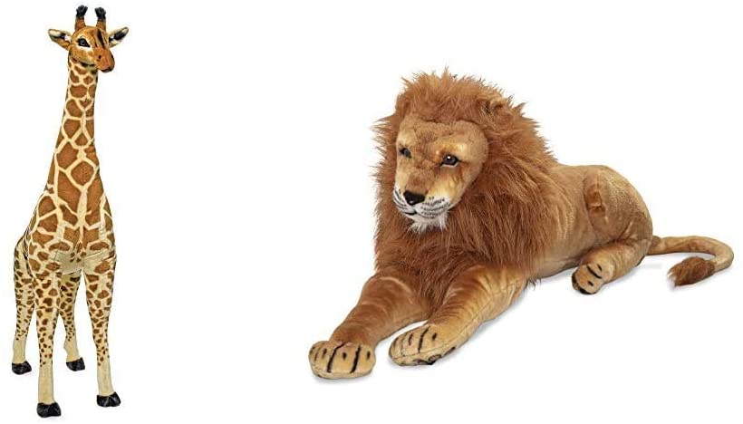 melissa and doug large stuffed lion