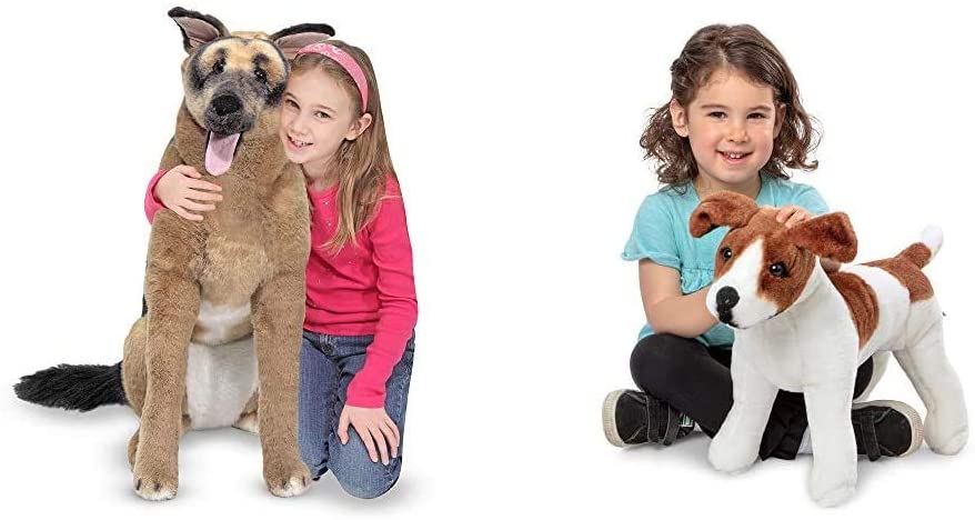 melissa and doug plush german shepherd