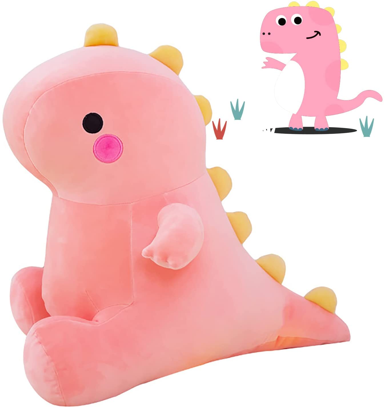 pink dinosaur teddy