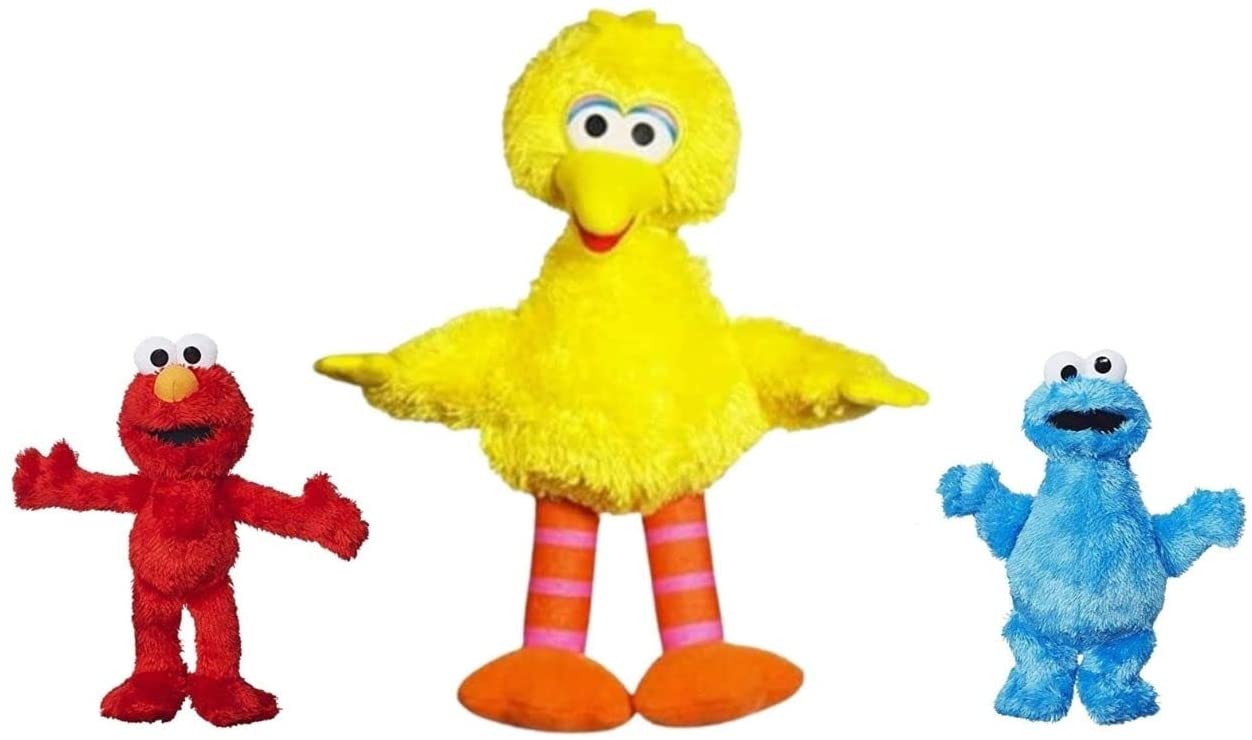 sesame street stuffed animal collection