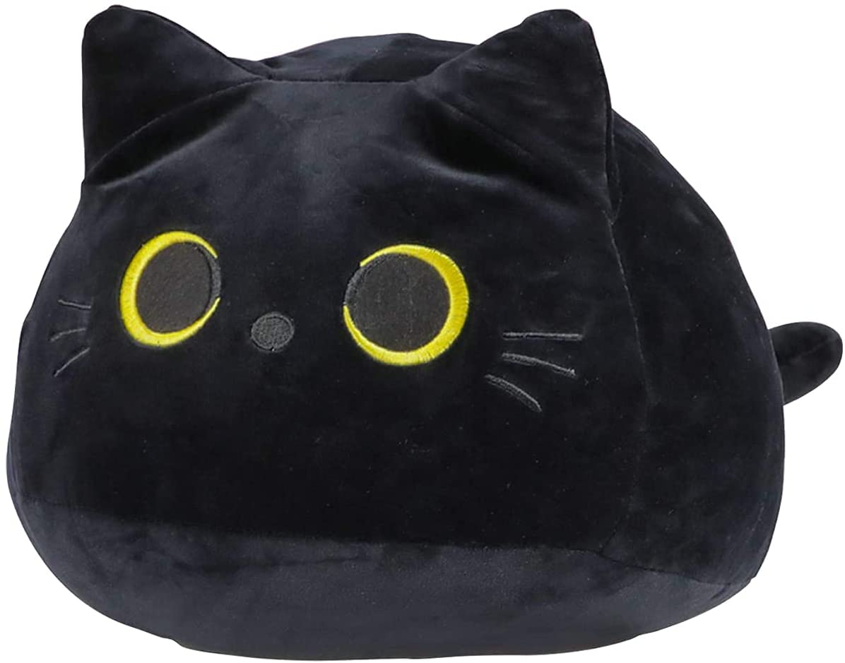 cat plush pillow