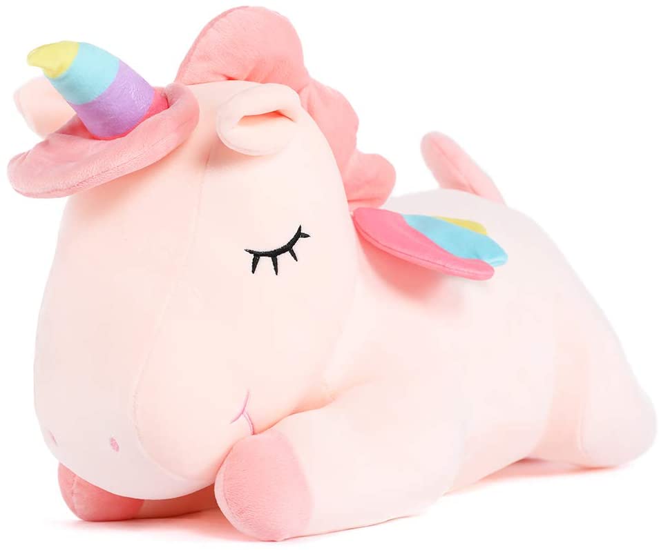 soft stuffed unicorn