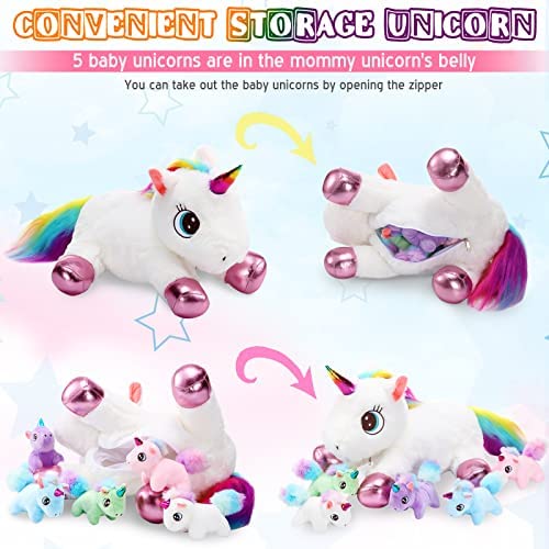 small unicorn plush toy