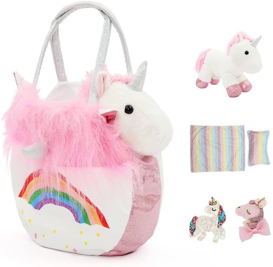 Tezituor Stuffed Unicorn Ts For Girls3 4 5 6 7 Yrs Adorable