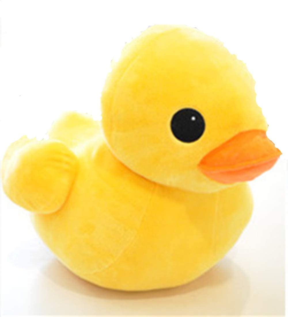 stuffed yellow duck