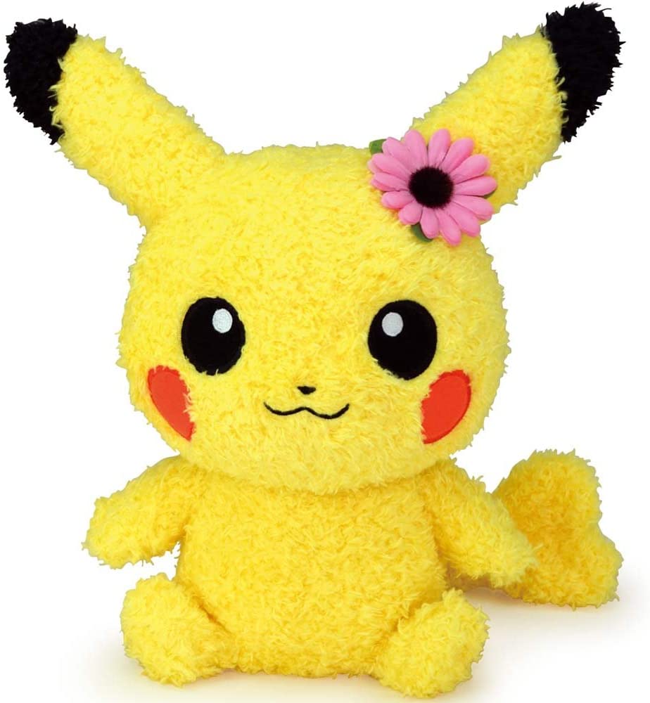 pikachu flower plush