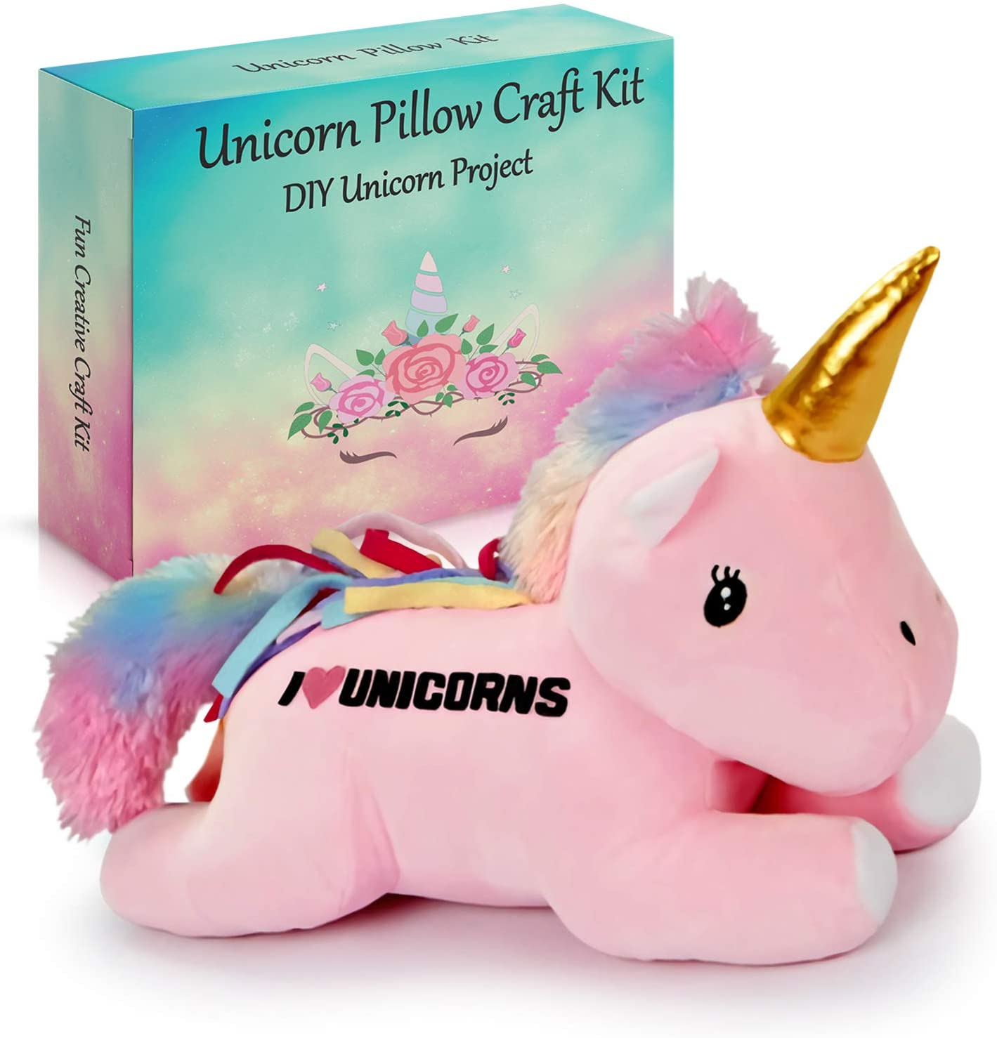 stuffed plush unicorn