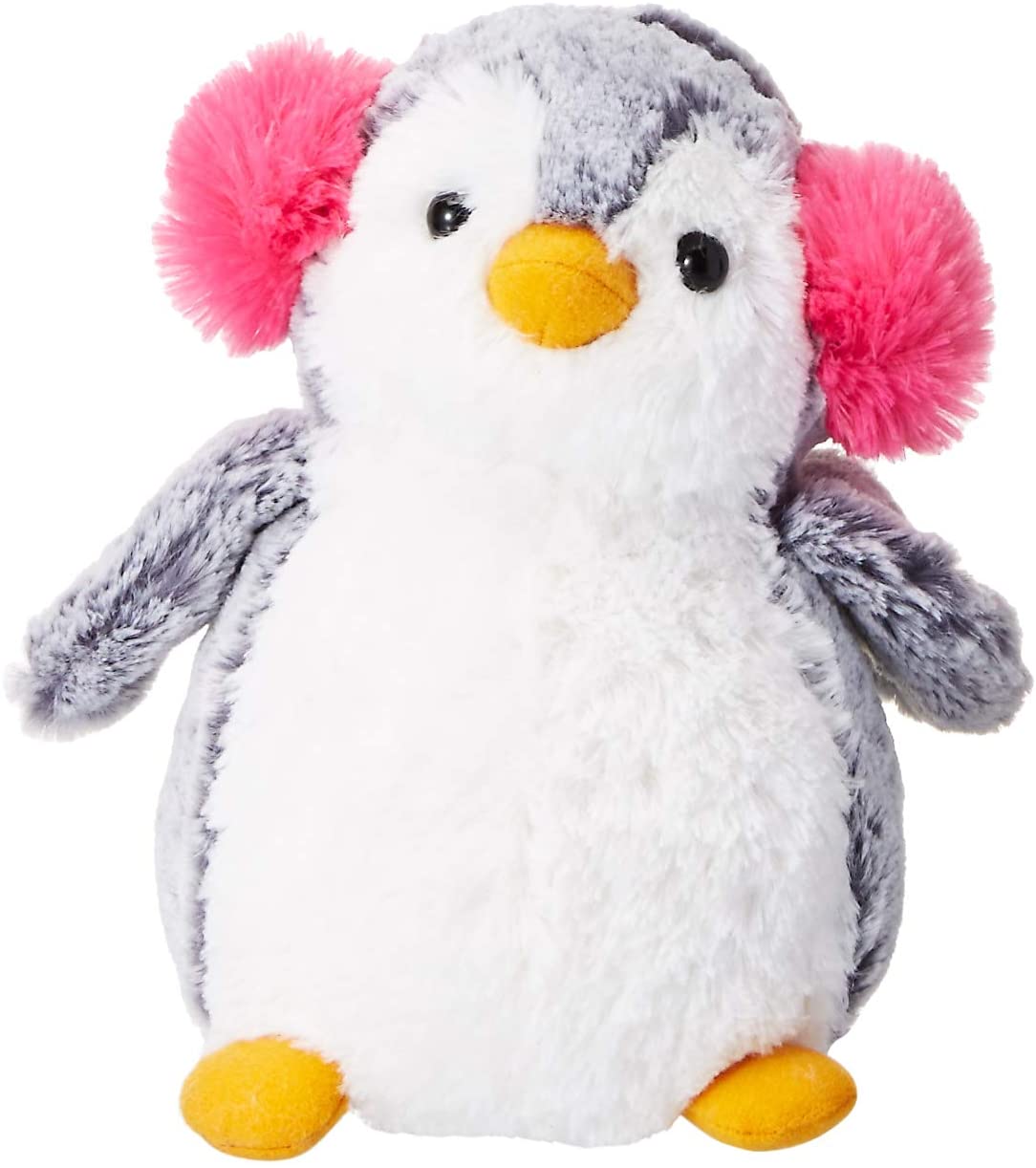 pink plush penguin