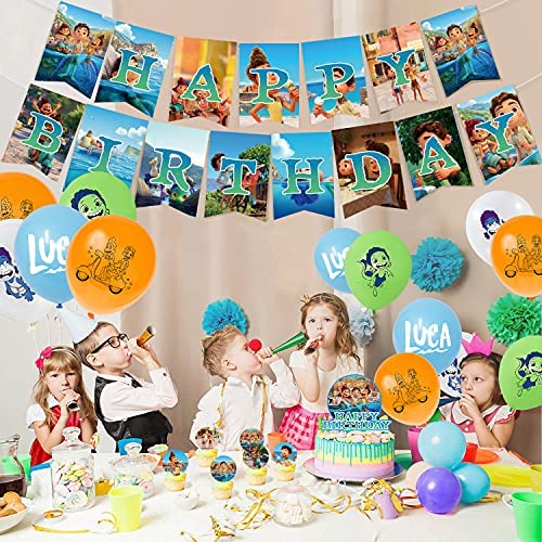Luca Party Decorations Luca Birthday Decorations Boy Luca Birthday Party  Supplies ,Including Luca Balloons,Banners,Cake Toppers – Homefurniturelife  Online Store