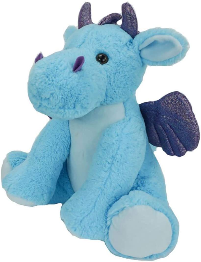 Cuddly Soft 16 inch Stuffed Blue Magic Dragon. We Stuff em. You Love em ...