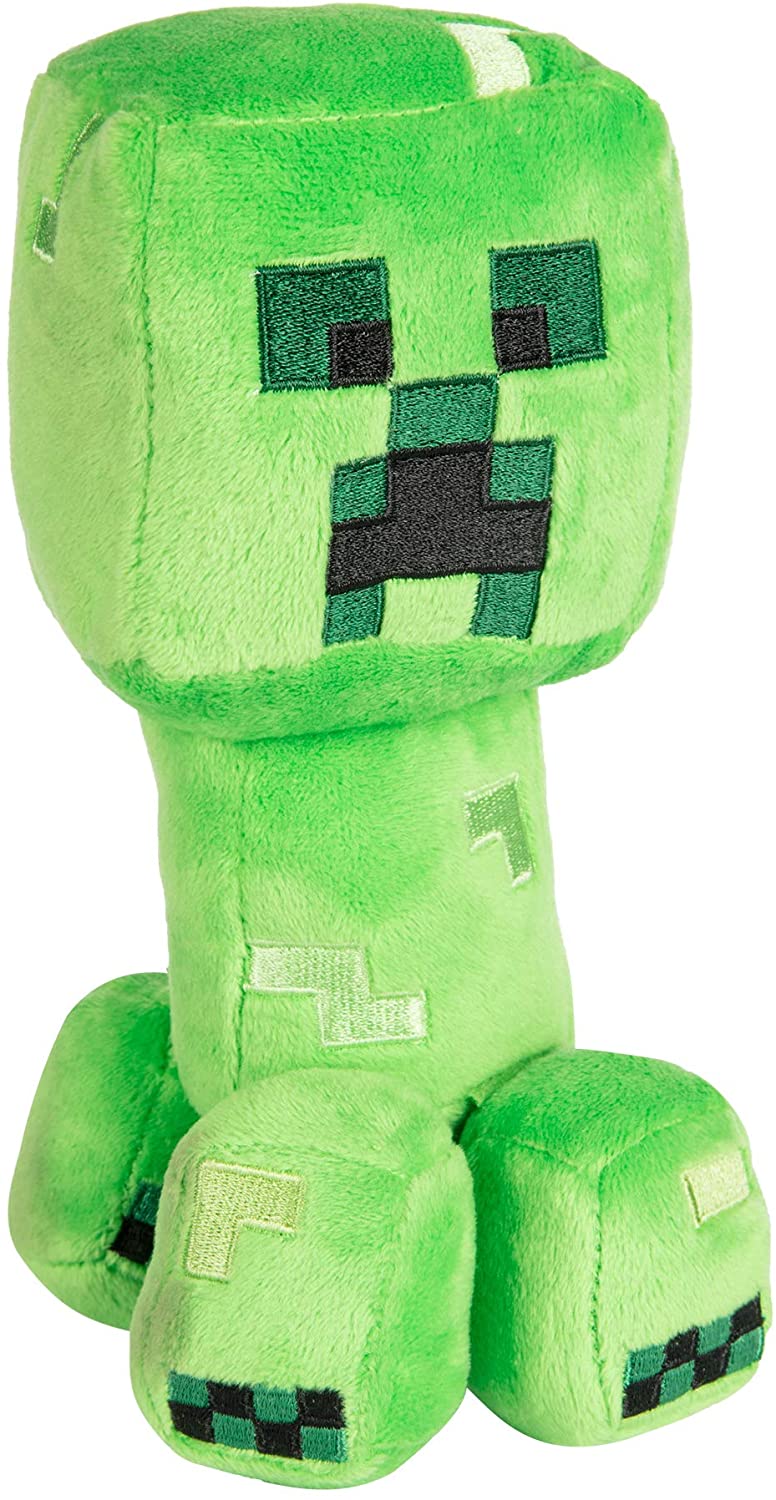 minecraft creeper cuddly toy