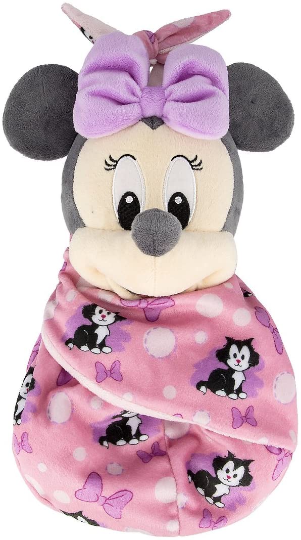 minnie mouse plush with blanket