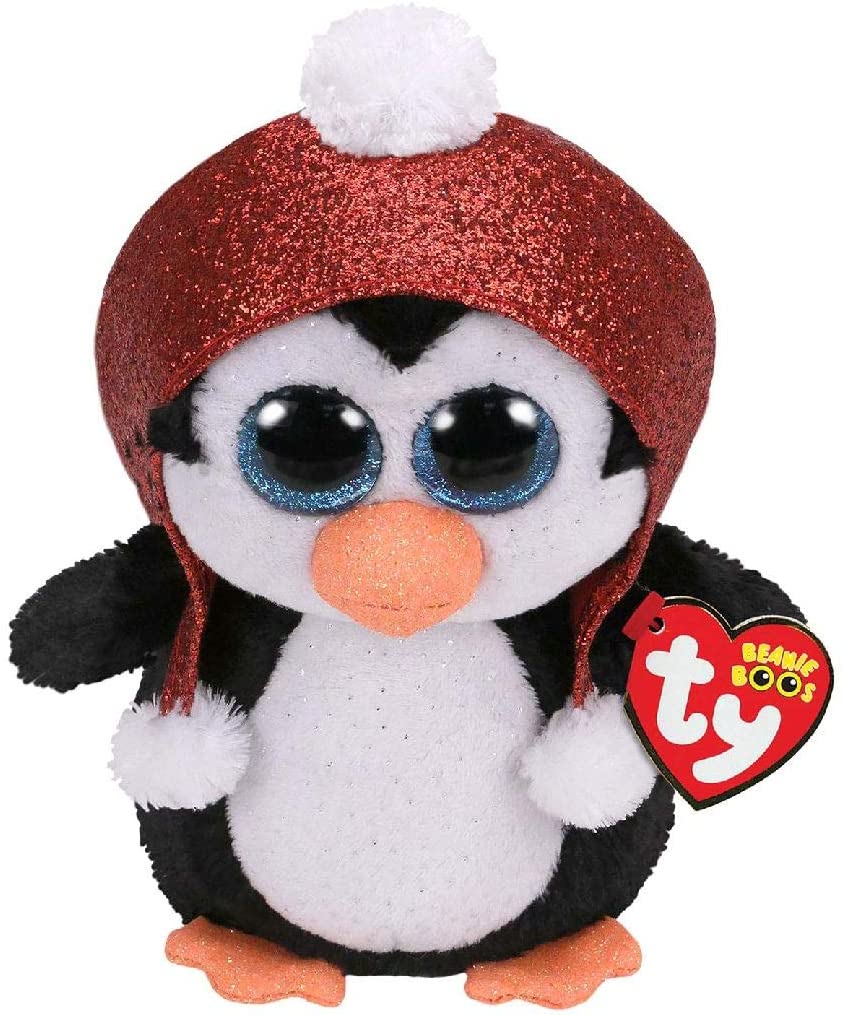 penguin with beanie