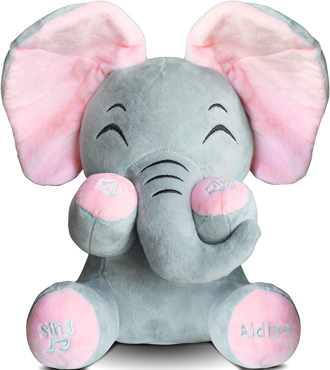 talking elephant stuffed animal