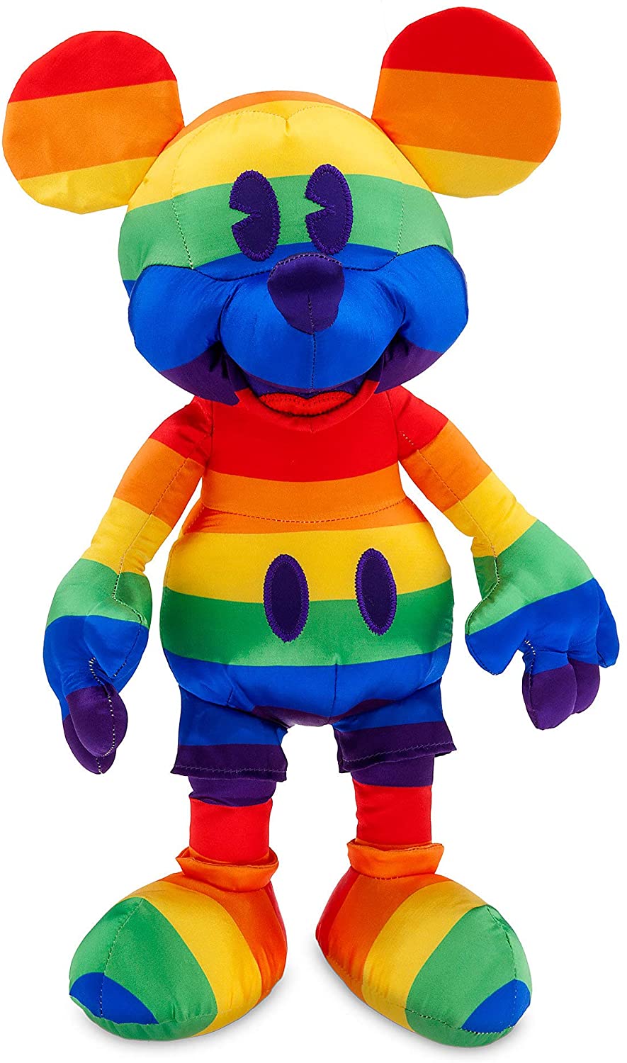 rainbow mickey mouse teddy