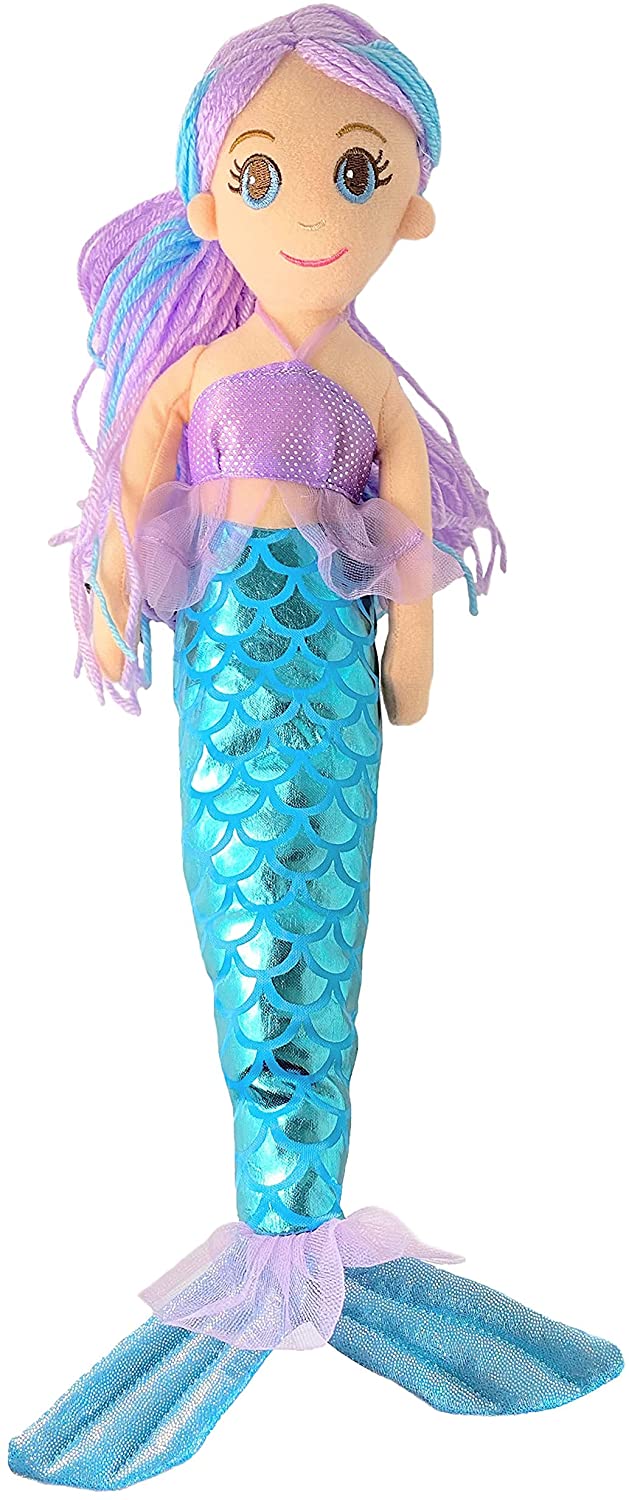 mermaid plush doll