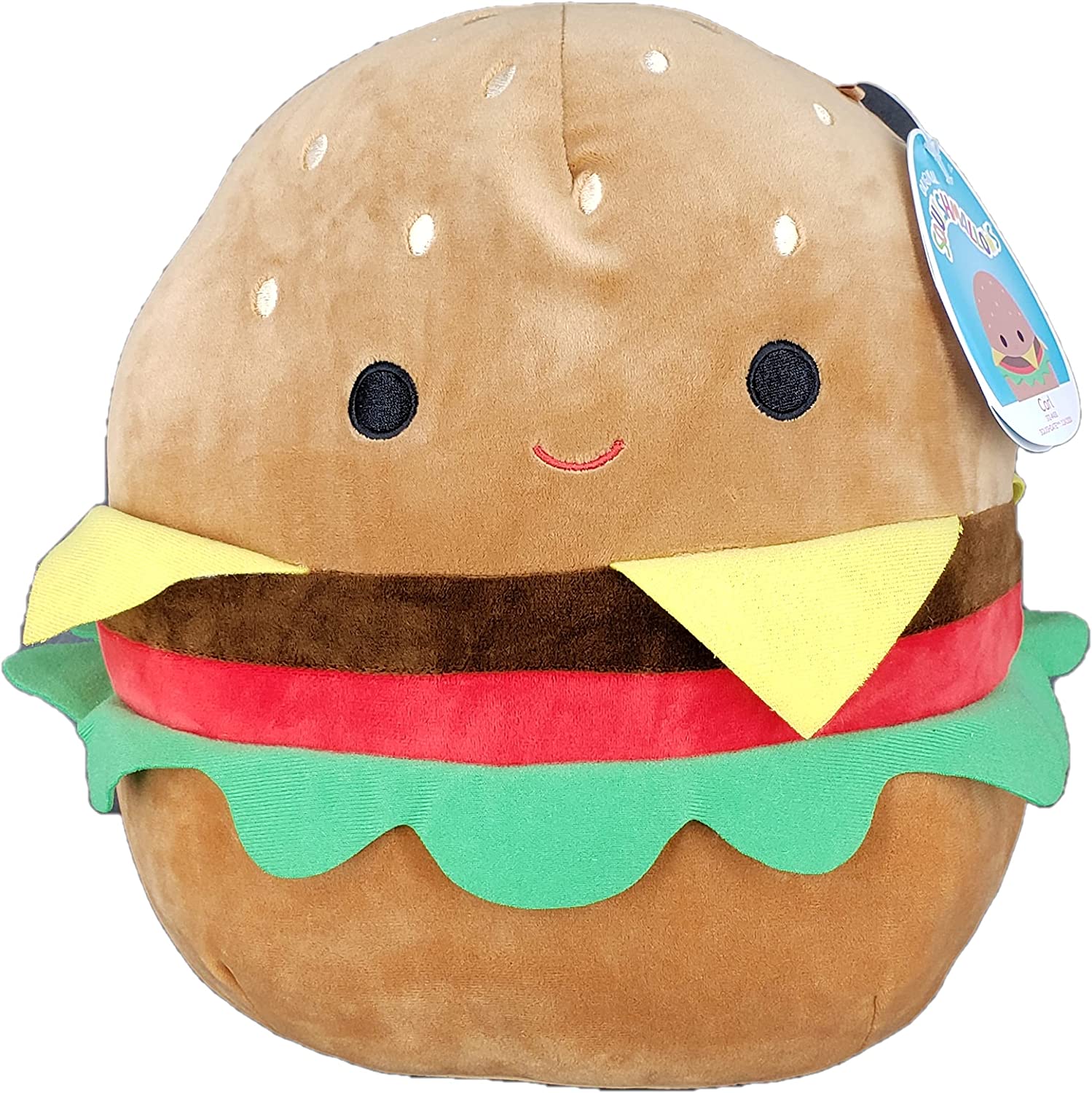 carl cheeseburger squishmallow